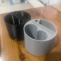 Khay đựng xu Indonesia, thẻ, hóa đơn & bút đặt vừa hộc ly trên xe - Thumbnail 1