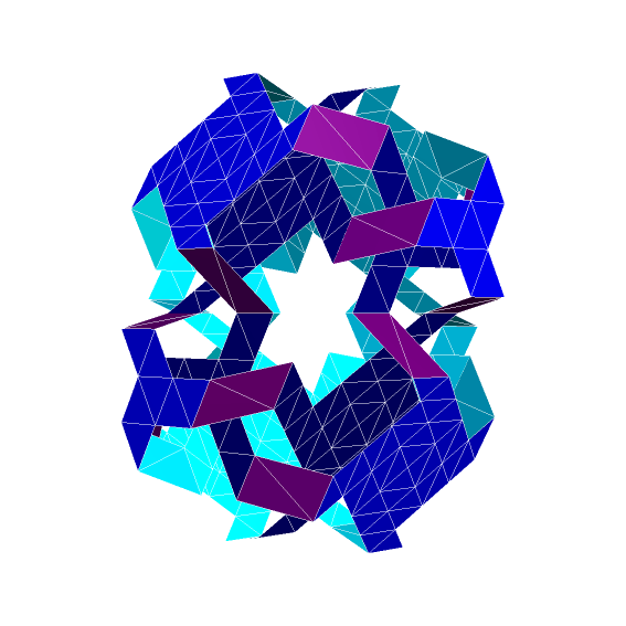 Bộ đầy đủ 92 Roelofs-Johnson Polyknots (complete set) - Thumbnail 148