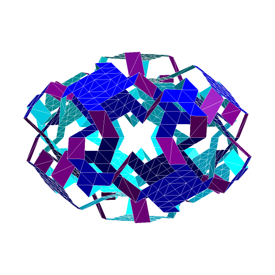 Bộ đầy đủ 92 Roelofs-Johnson Polyknots (complete set) - Thumbnail 157