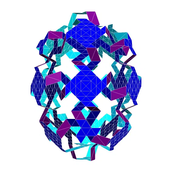 Bộ đầy đủ 92 Roelofs-Johnson Polyknots (complete set) - Image 158