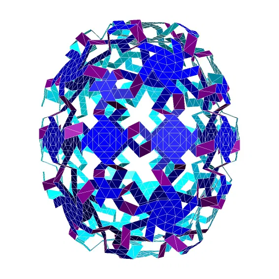 Bộ đầy đủ 92 Roelofs-Johnson Polyknots (complete set) - Image 164