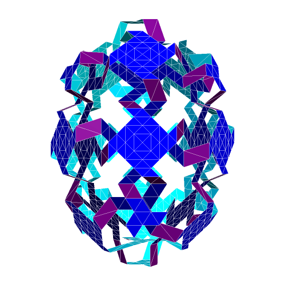 Bộ đầy đủ 92 Roelofs-Johnson Polyknots (complete set) - Thumbnail 173