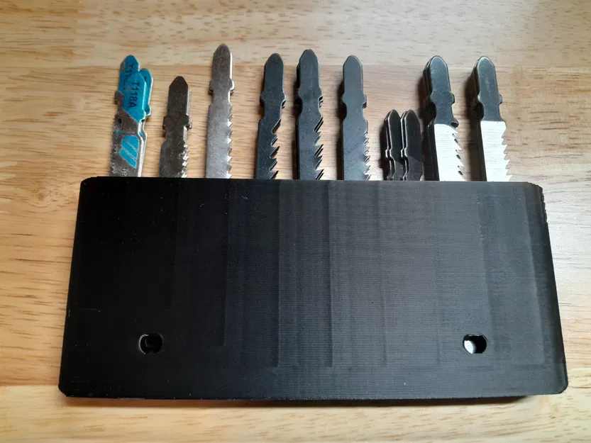 Giá treo tường giữ lưỡi cưa lọng (Jig Saw Blade Wall Mount Holder) - Image 2