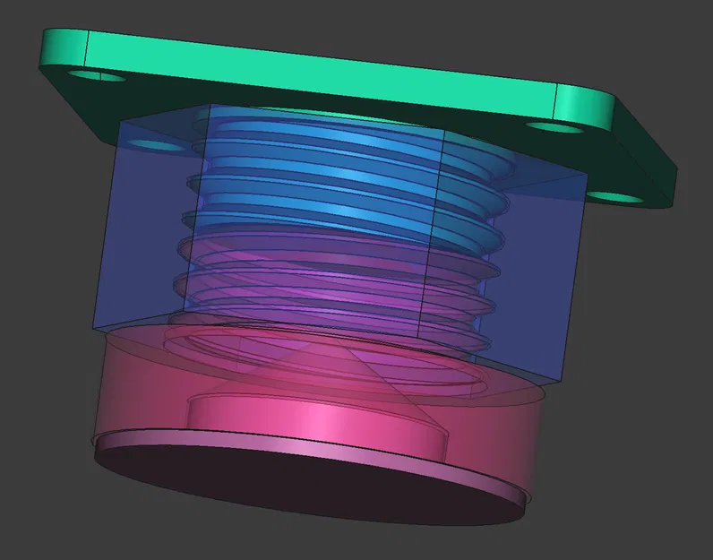 Chân tăng chỉnh thấp (Low Adjustable Foot) - Image 1