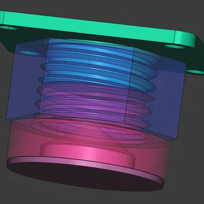 Chân tăng chỉnh thấp (Low Adjustable Foot)
