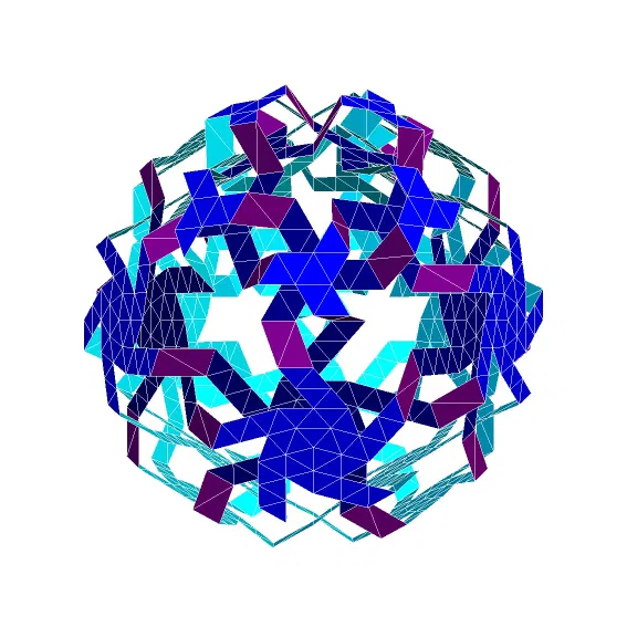 Bộ đầy đủ 92 Roelofs-Johnson Polyknots (complete set) - Image 200