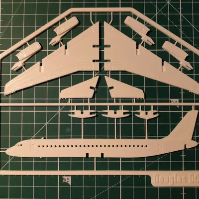 Douglas DC-8 Kit Card
