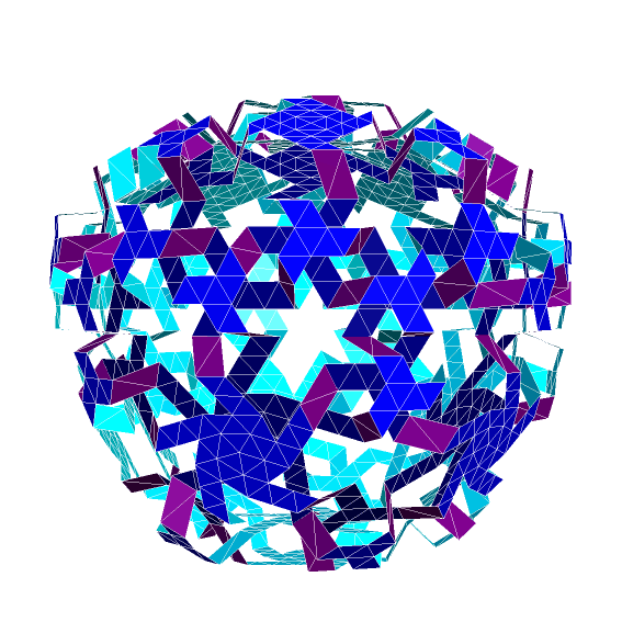 Bộ đầy đủ 92 Roelofs-Johnson Polyknots (complete set) - Thumbnail 203