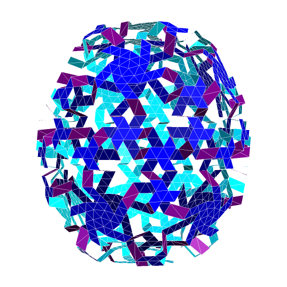 Bộ đầy đủ 92 Roelofs-Johnson Polyknots (complete set) - Thumbnail 206