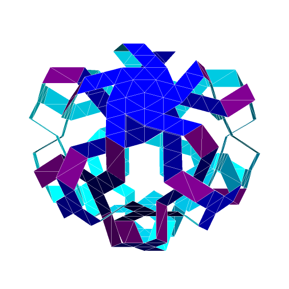 Bộ đầy đủ 92 Roelofs-Johnson Polyknots (complete set) - Thumbnail 220