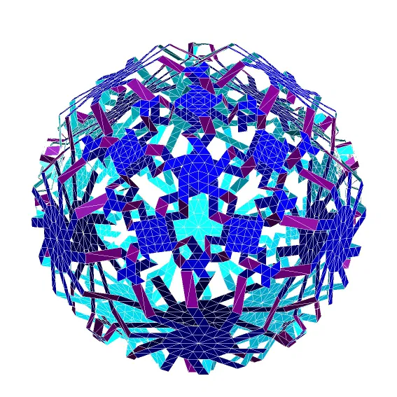 Bộ đầy đủ 92 Roelofs-Johnson Polyknots (complete set) - Image 225