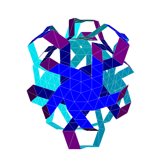 Bộ đầy đủ 92 Roelofs-Johnson Polyknots (complete set) - Thumbnail 227
