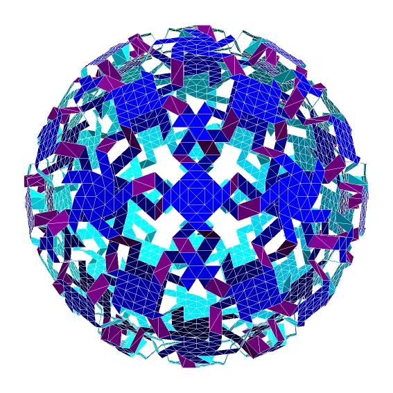 Bộ đầy đủ 92 Roelofs-Johnson Polyknots (complete set) - Image 230