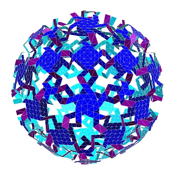 Bộ đầy đủ 92 Roelofs-Johnson Polyknots (complete set) - Image 231