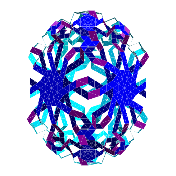 Bộ đầy đủ 92 Roelofs-Johnson Polyknots (complete set) - Thumbnail 235