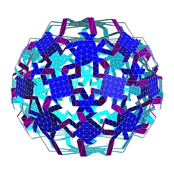 Bộ đầy đủ 92 Roelofs-Johnson Polyknots (complete set) - Image 240