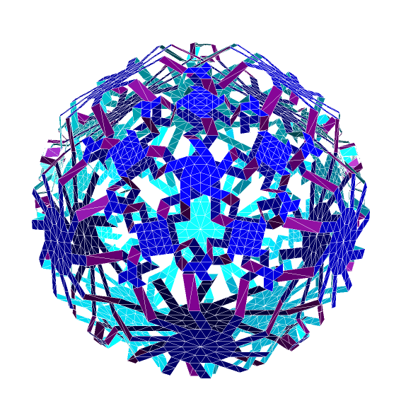 Bộ đầy đủ 92 Roelofs-Johnson Polyknots (complete set) - Thumbnail 243