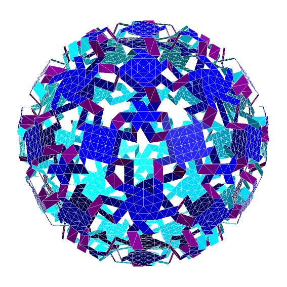 Bộ đầy đủ 92 Roelofs-Johnson Polyknots (complete set) - Thumbnail 244