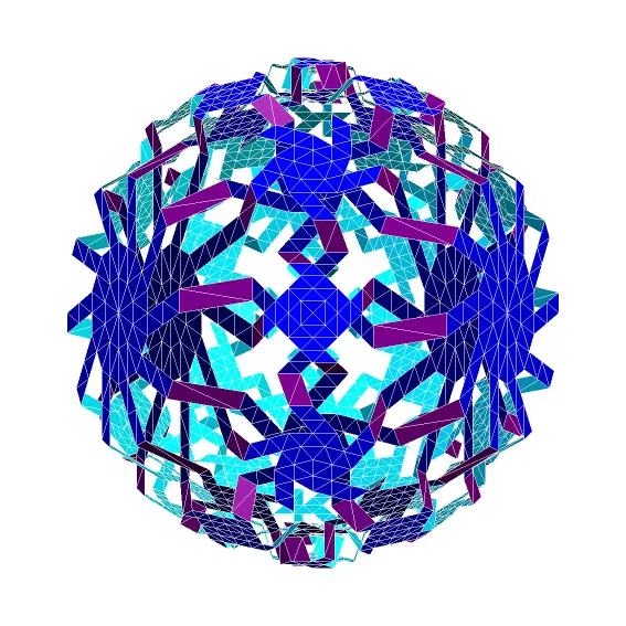 Bộ đầy đủ 92 Roelofs-Johnson Polyknots (complete set) - Image 245
