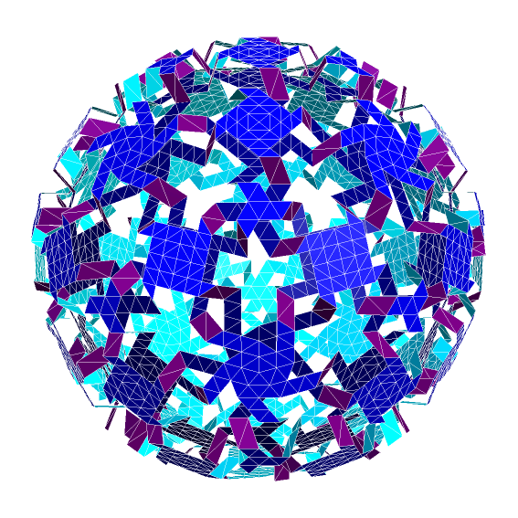 Bộ đầy đủ 92 Roelofs-Johnson Polyknots (complete set) - Thumbnail 246