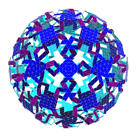 Bộ đầy đủ 92 Roelofs-Johnson Polyknots (complete set) - Thumbnail 247