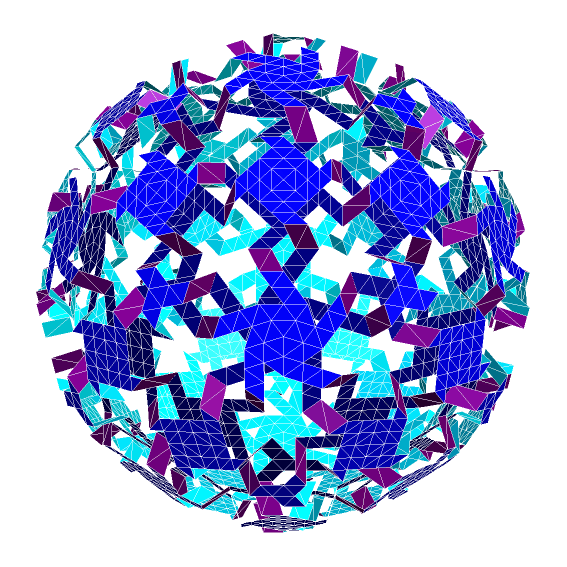 Bộ đầy đủ 92 Roelofs-Johnson Polyknots (complete set) - Thumbnail 249