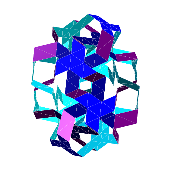 Bộ đầy đủ 92 Roelofs-Johnson Polyknots (complete set) - Thumbnail 260