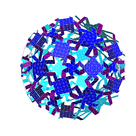 Bộ đầy đủ 92 Roelofs-Johnson Polyknots (complete set) - Thumbnail 271