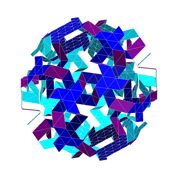 Bộ đầy đủ 92 Roelofs-Johnson Polyknots (complete set) - Thumbnail 274