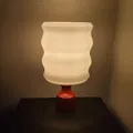 Chụp Đèn Trụ Gợn Sóng (Wavy Cylindrical Lamp Shade) - Thumbnail 1