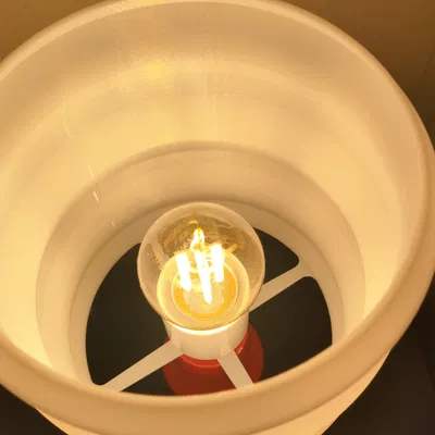 Chụp Đèn Trụ Gợn Sóng (Wavy Cylindrical Lamp Shade)