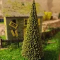 Cây thông Noel trang trí (decorative) cho mô hình H0 - Thumbnail 1