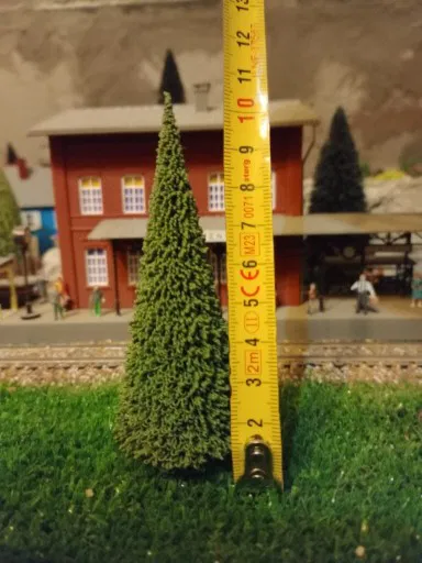Cây thông Noel trang trí (decorative) cho mô hình H0 - Image 2
