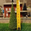 Cây thông Noel trang trí (decorative) cho mô hình H0 - Thumbnail 2