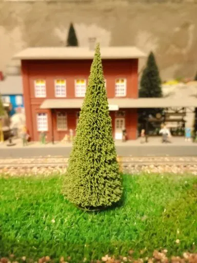 Cây thông Noel trang trí (decorative) cho mô hình H0 - Image 5