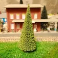 Cây thông Noel trang trí (decorative) cho mô hình H0 - Thumbnail 5