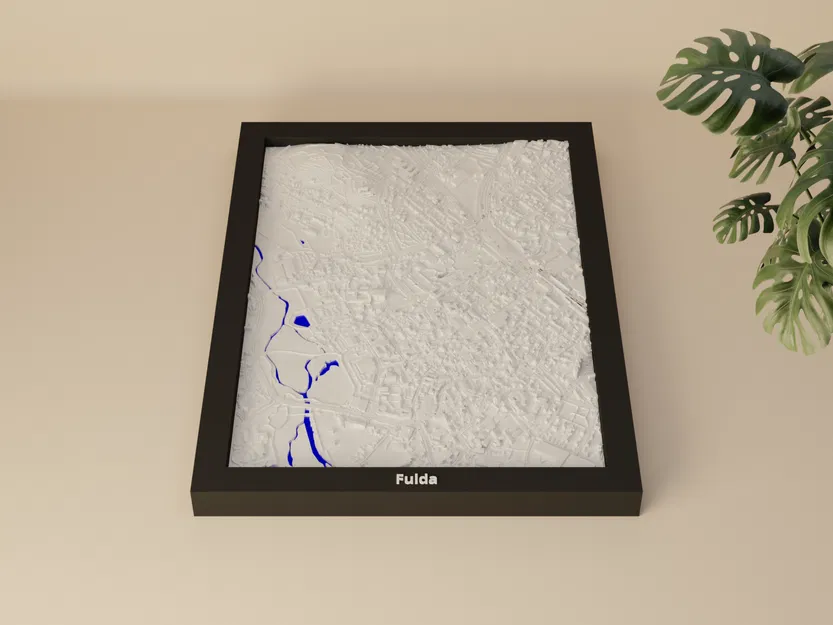 Fulda, Đức - Mô hình mini 3D - Image 1