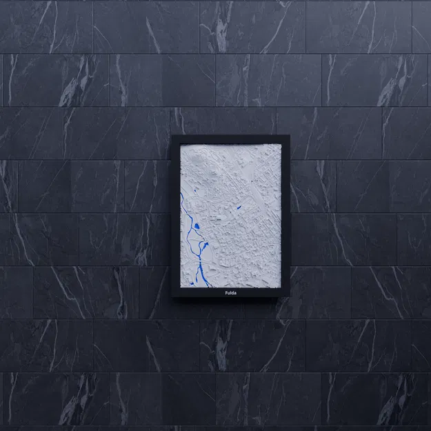 Fulda, Đức - Mô hình mini 3D - Image 6