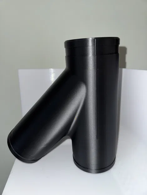 Adapter chữ Y cho ống gió 3 inch / 76mm (Duct Y adapter) - Image 2