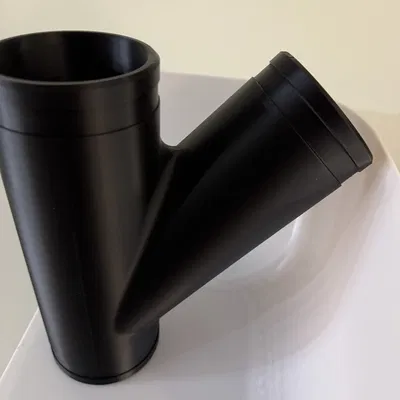 Adapter chữ Y cho ống gió 3 inch / 76mm (Duct Y adapter)