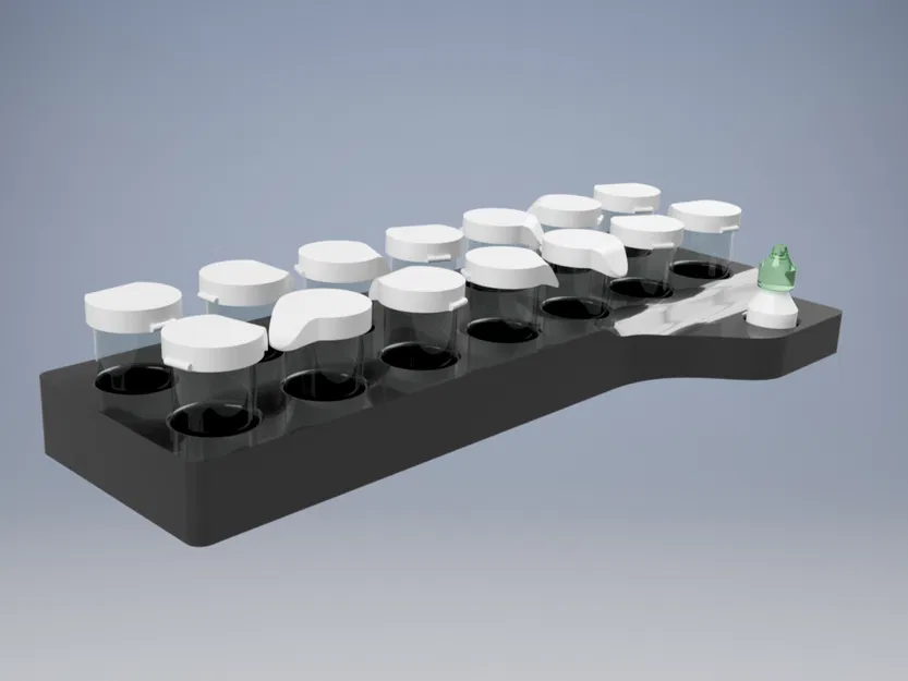 Khay sắp xếp 14 chai thuốc + giá để chai thuốc nhỏ mắt - Image 2