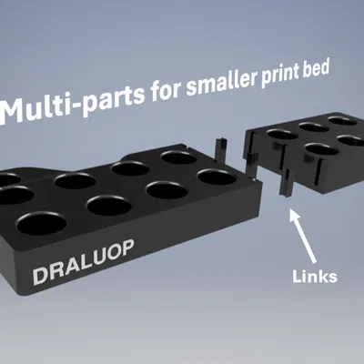 Khay sắp xếp 14 chai thuốc + giá để chai thuốc nhỏ mắt