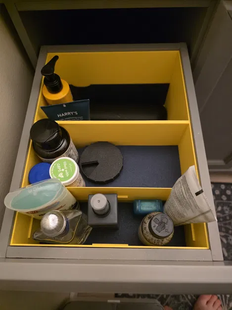 Khay chia ngăn kéo phòng tắm (Bathroom Drawer Organizer) - Image 1