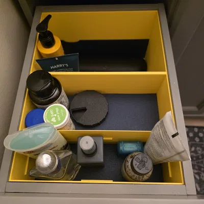 Khay chia ngăn kéo phòng tắm (Bathroom Drawer Organizer)