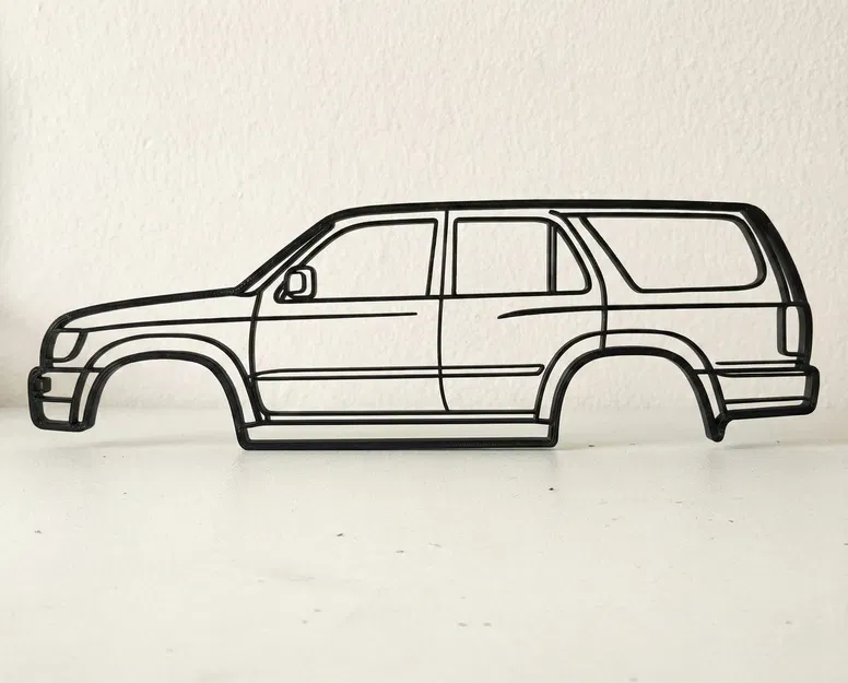 Tranh treo tường 2D Toyota 4Runner Gen 3 - Image 3