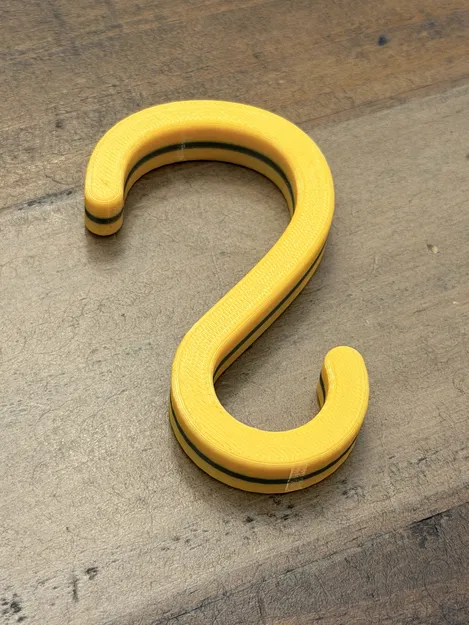 Móc chữ S hạng nặng với móc dưới nhỏ hơn - Image 2
