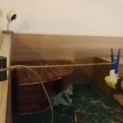 Ngàm gắn dây treo rau củ cho bọ ú (guinea pig)