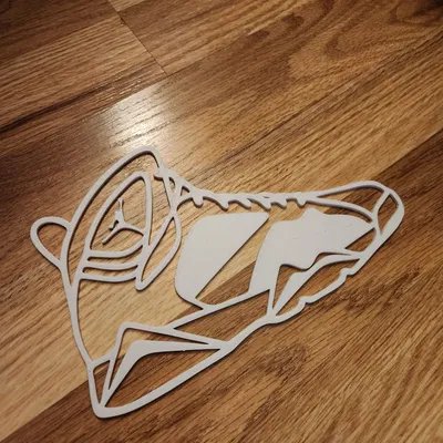 Jordan VII (7) Wall art – Tranh treo tường silhouette