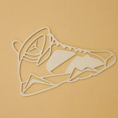 Jordan VII (7) Wall art – Tranh treo tường silhouette