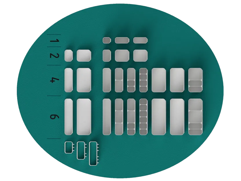 Bộ IKEA SKÅDIS Ultimate: Bin, Tray & Hanger (29 món) - Image 3